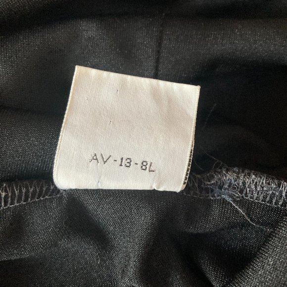 Vintage Avon Blouse Womens Size 8L Medium Black Turtleneck - Picture 4 of 12